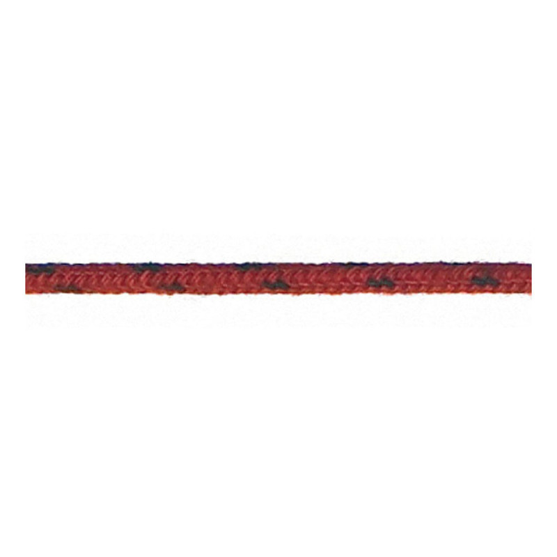 Drisse polyester 24 fuseaux - Ø 12 mm - rupture 2300 kg - rouge