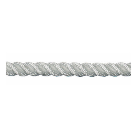 Cordage polyester amarrage 3 torons - Ø 22 mm - rupture 6230 kg - noir