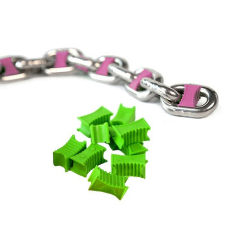 Marqueur de chaine - 8 mm - vert - Blister de 10