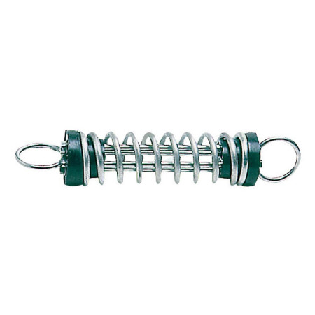 Amortisseur d'amarrage avec silentblocs inox - 300 x 57 mm