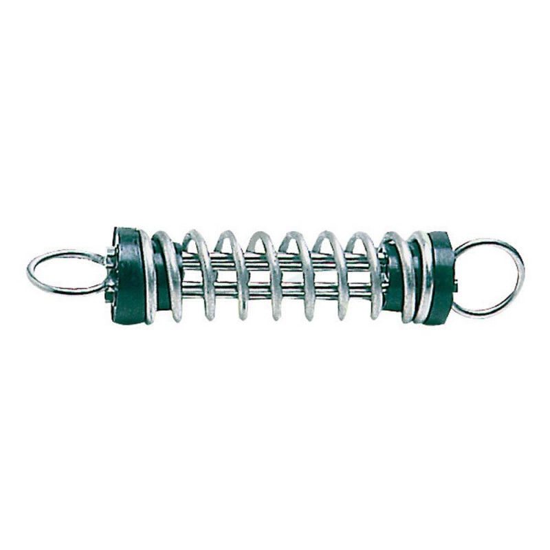 Amortisseur d'amarrage avec silentblocs inox - 300 x 57 mm