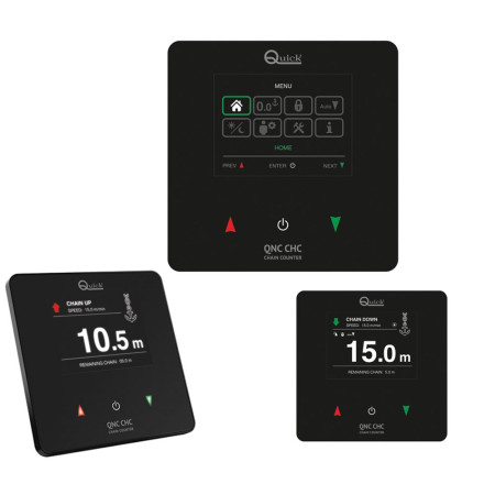 Tableau de commande pour guindeau avec compteur - 90 x 94 x ep 38 mm
