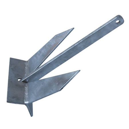 Ancre plate - acier galvanisé - 9 kg - 660 x 390 x 300 mm