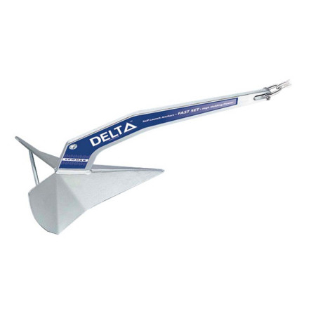 Ancre Delta acier zingué - 16 kg