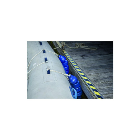 PLASTIMO Pare-battage articulé bleu 12x48cm