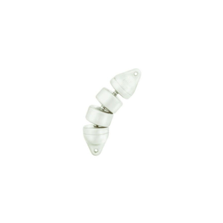 PLASTIMO Pare-battage articulé blanc 15x60cm