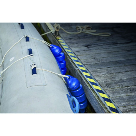 PLASTIMO Pare-battage articulé blanc 15x60cm