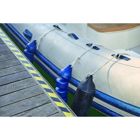 PLASTIMO Pare-battage articulé blanc 15x60cm