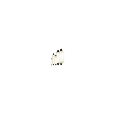 DAN FENDER Pare battage haute résistance blanc/gris 30x88 cm