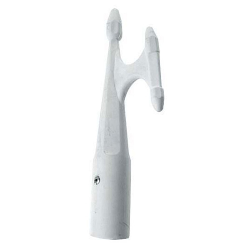 Embout de gaffe polypropylène - blanc