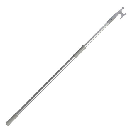 Gaffe aluminium télescopique - 115 à 200 cm - alu