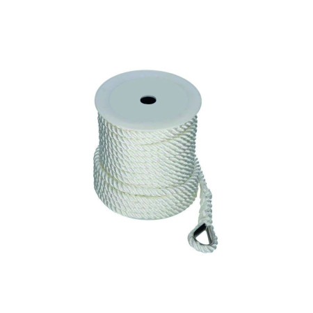Bosse de mouillage avec cosse inox 10mm - 15m