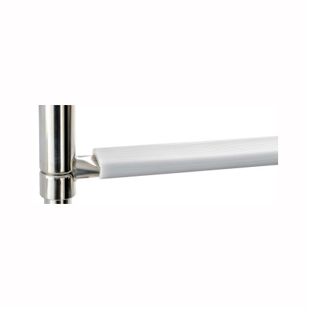Echelle de bain inox télescopique étroite - 2 marches - blanches