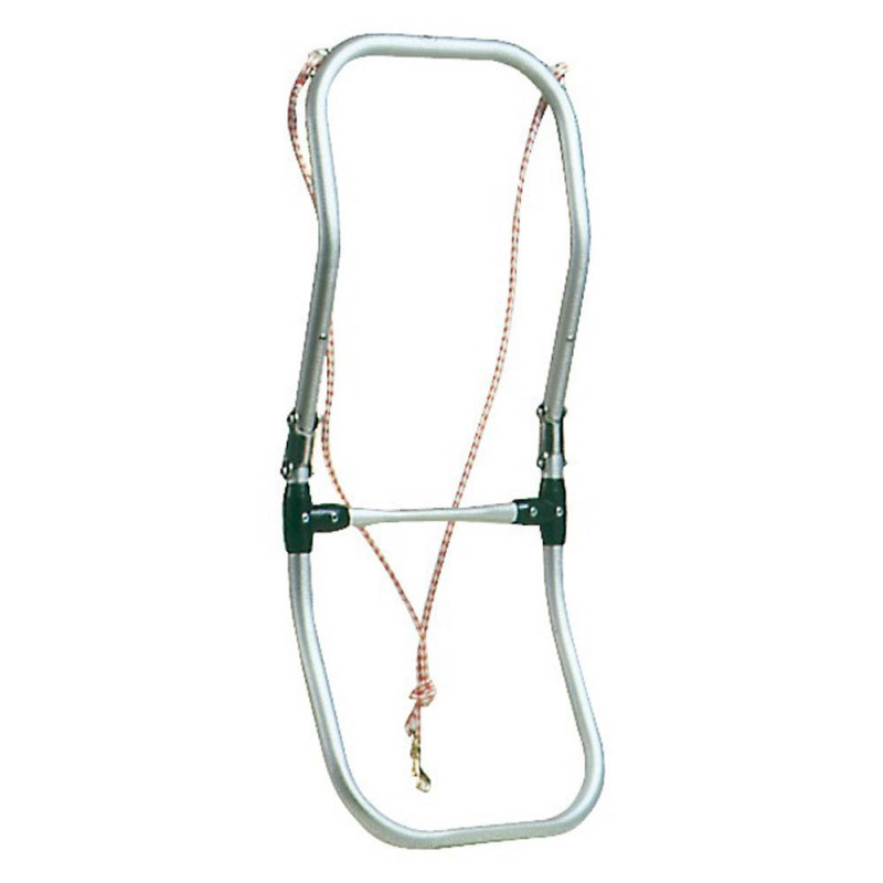 Echelle de bain pliante pour pneumatique - 2 marches - 90 x 25 cm