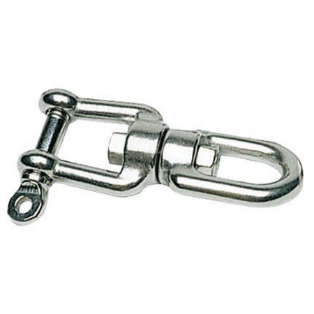 Emerillon oeil et manille inox - 13 mm