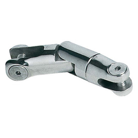 Jonction d'ancre 2 articulations AISI 316 9/10 mm -