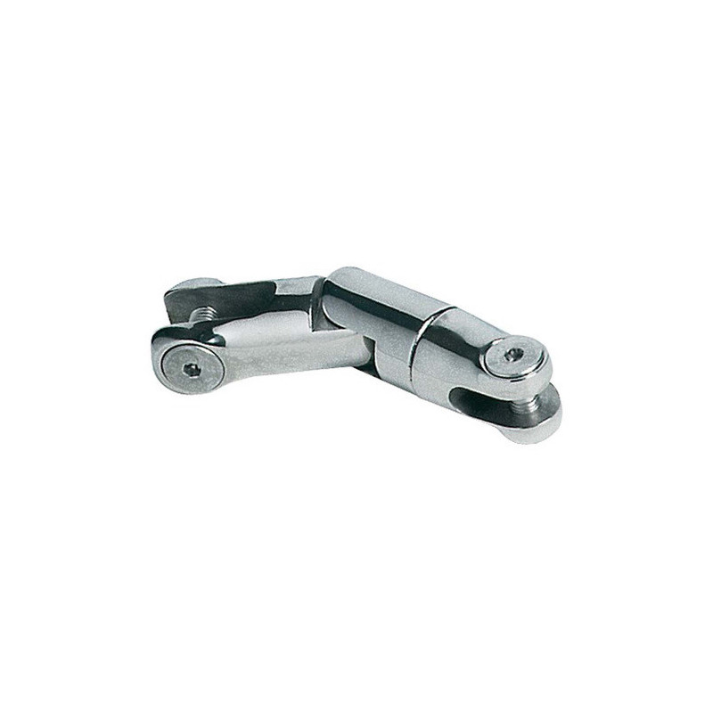 Jonction d'ancre 2 articulations AISI 316 9/10 mm -