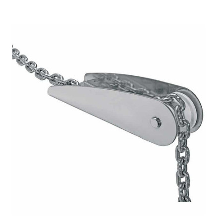 Davier inox 304L - pour ancre de 7.5kg - 200x50x65mm - épaisseur 2mm