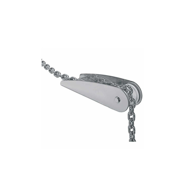 Davier inox 304L - pour ancre de 7.5kg - 200x50x65mm - épaisseur 2mm