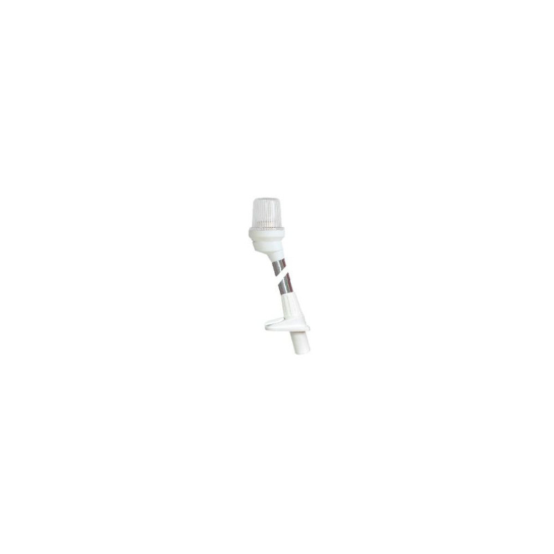 LALIZAS Feu tout horizon blanc sur hampe amovible 54cm