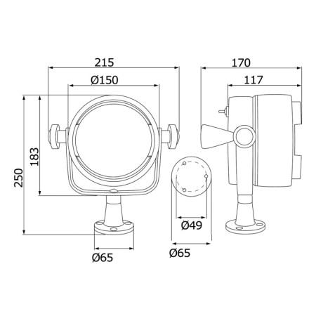 Projecteur Night Eye - 12 V