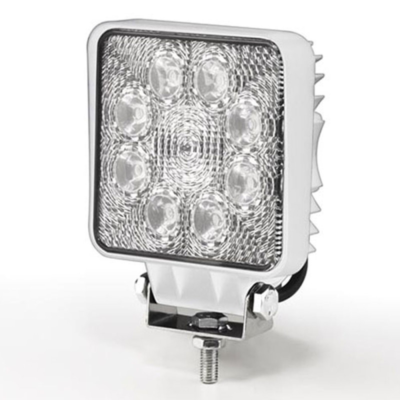 Projecteur étanche à LED - carré - 8 x 3 W