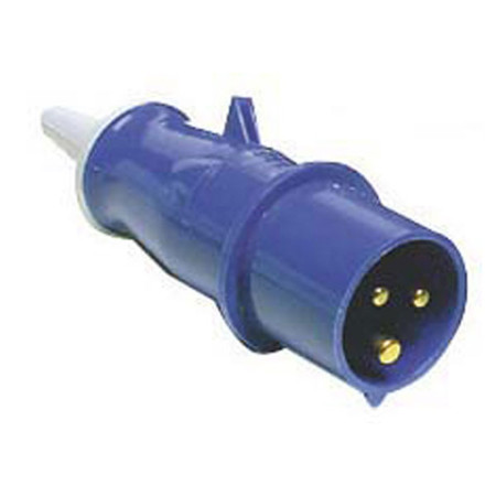 Prise P17 2P+T - mâle 16A