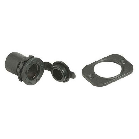 Prise allume-cigare a verrouillage étanche - noire - 9-36V - 20A