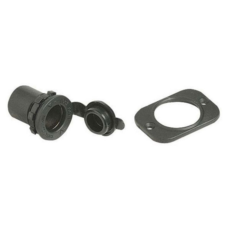 Prise allume-cigare a verrouillage étanche - noire - 9-36V - 20A