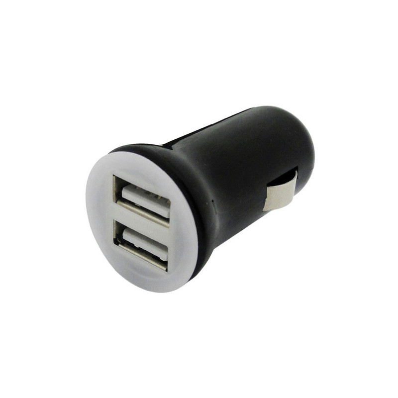 Adaptateur prise de courant p. double USB -