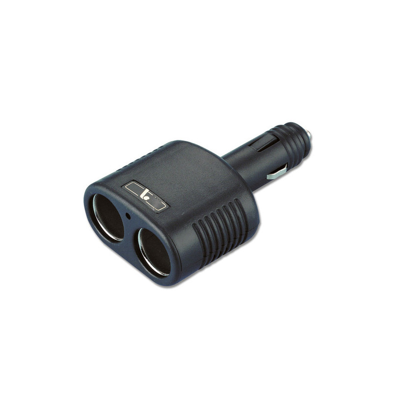Doubleur de prise allume-cigare - En blister