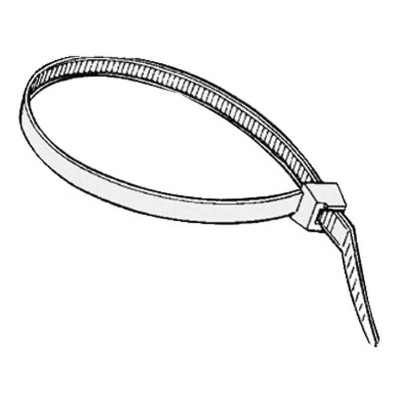 Collier nylon 98 mm - Lot de  100