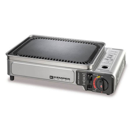 Plancha portable à gaz - 43x29x12cm
