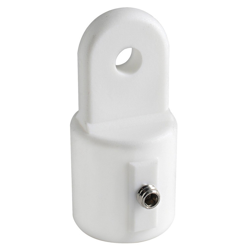 Embout nylon  - pour tube de 22 mm - pivot Ø 6mm