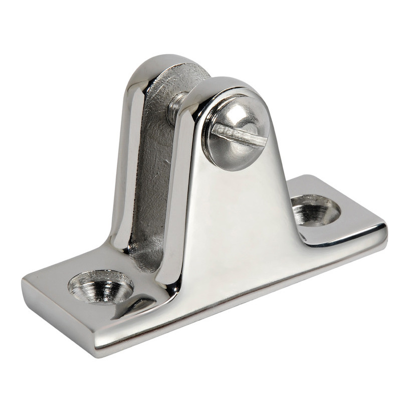 Support à fourche inox - incliné