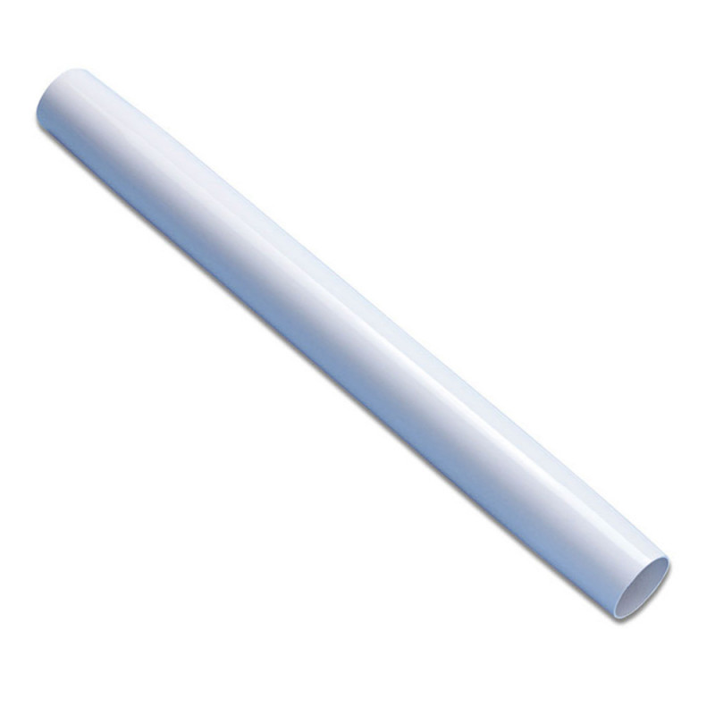 Tube pour pied de table - laqué blanc - 70 cm