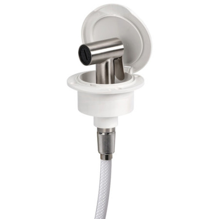 Douche pont Classic Evo Tiger tuyau PVC 4 m blanc -