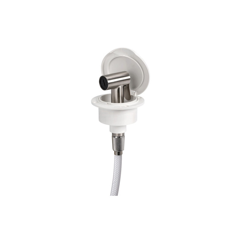 Douche pont Classic Evo Tiger tuyau PVC 4 m blanc -