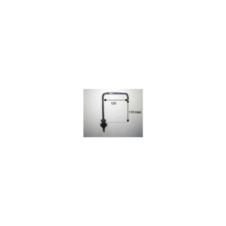 DAMADE Bec téléscopique laiton chromé tube Ø10mm