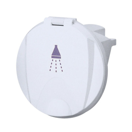 NUOVA RADE Boîte blanche et ronde pour douche