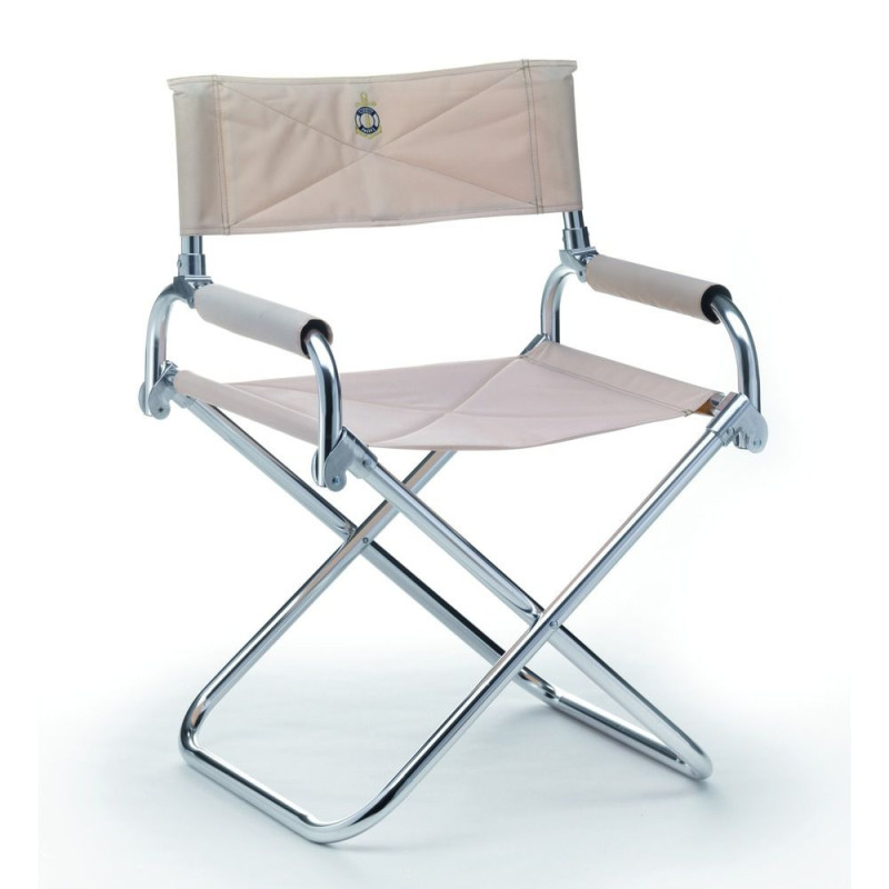 TREM Fauteuil pliant ultra léger écru