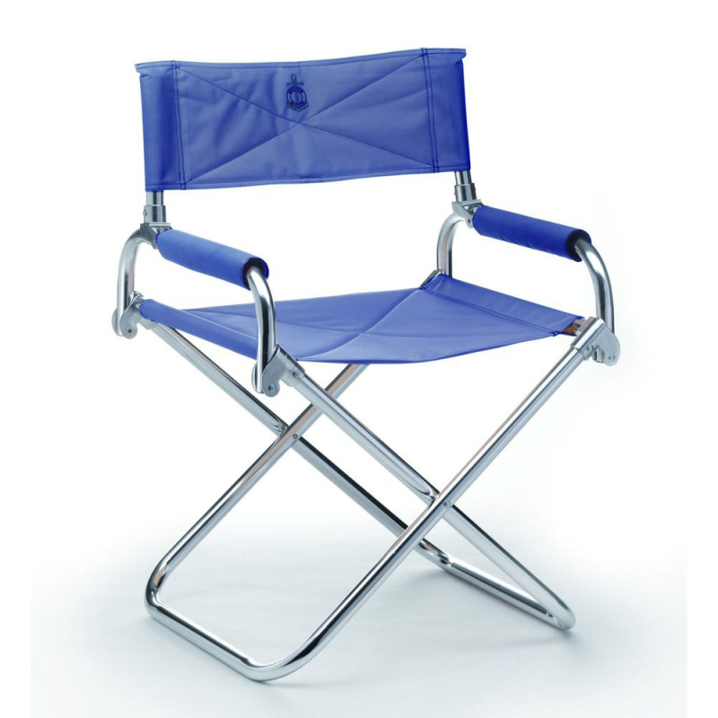TREM Fauteuil pliant ultra léger bleu marine