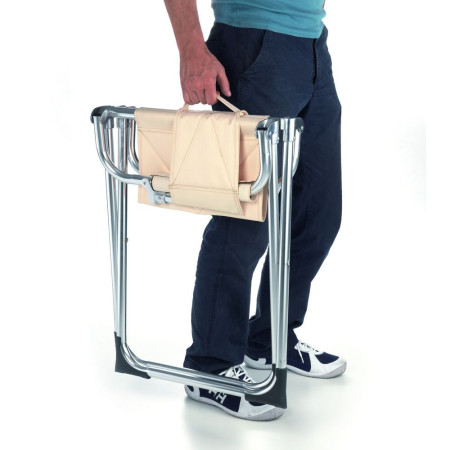 TREM Fauteuil pliant ultra léger bleu marine