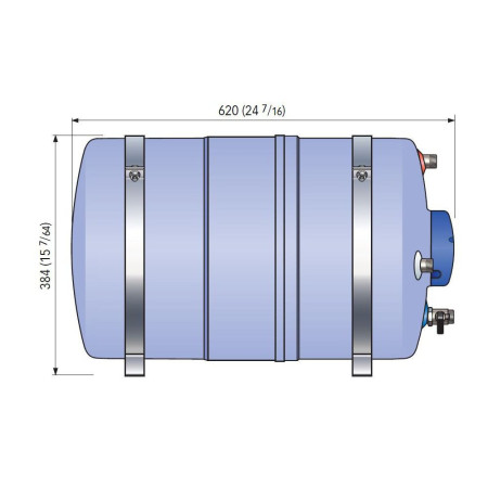 QUICK B-3 Chauffe eau 40L - 1200W