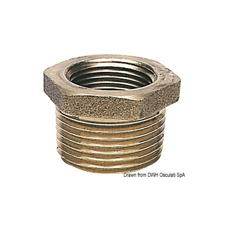 Réduction laiton mâle/femelle 2'' x 1''1/4