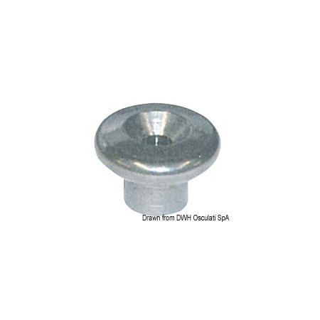 Bouton de capote tête grande AISI 316 12,5 mm