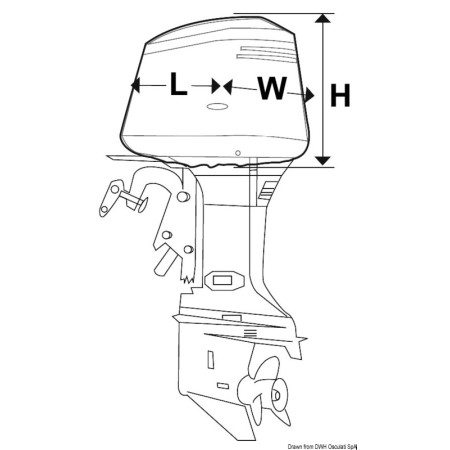 Capote pour tête de moteur HB - 5 à 15 CV