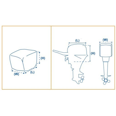 Housse capot moteur - S - 55 x 33 x 42 cm