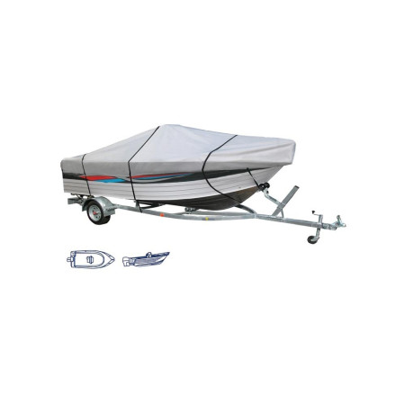 Bâche pour bateaux à plat-bord bas avec console - 5.0 à 5.3 M