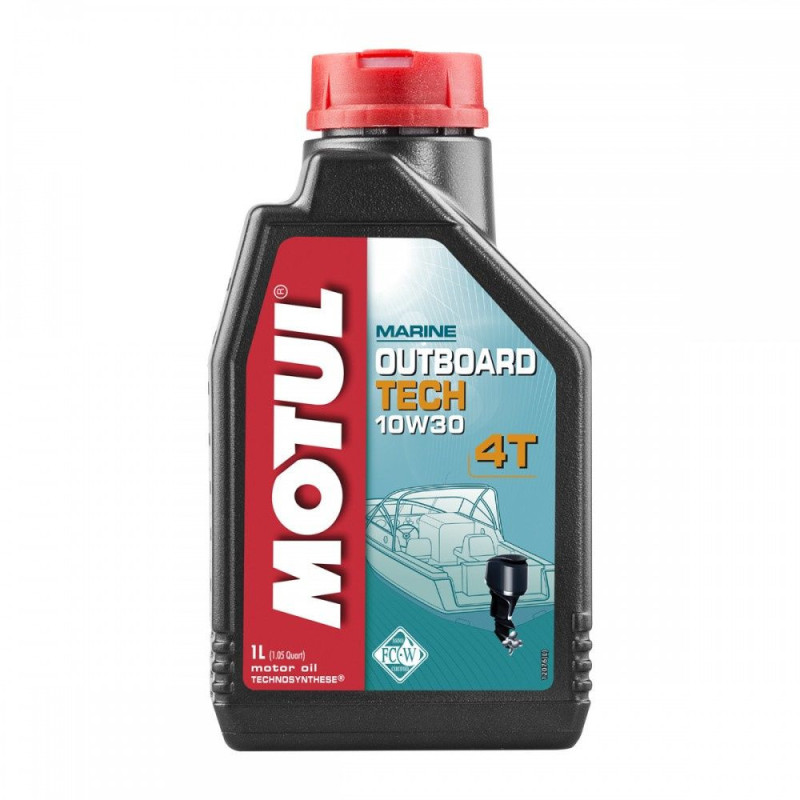 MOTUL Huile outboard tech 4t 10W30 - 1L